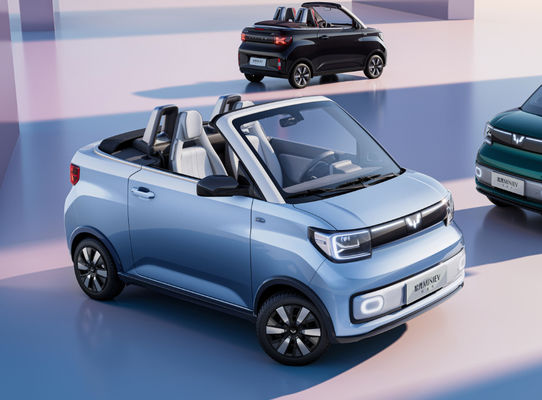 2つのドア2の座席Wuling Ev車小型Wuling洪広280KM