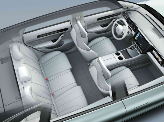 510KMの跳躍によっては電気自動車の跳躍モーターC11 Suvが5つのドア5つの座席自動車に乗る