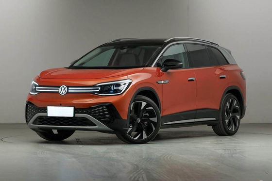 VW ID.6 CROZZ中国の自動車製造業者439-586KMの純粋な電気自動車の中間大きいサイズ5のドア7seats