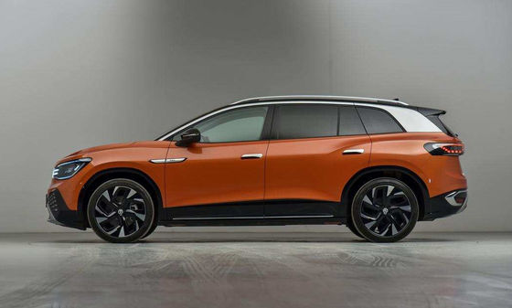 VW ID.6 CROZZ中国の自動車製造業者439-586KMの純粋な電気自動車の中間大きいサイズ5のドア7seats
